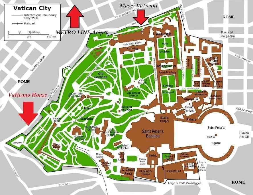 Vatican House Entire Apartment Two Bedrooms 2 Wi Fi A Portable One Rome 0*,  Italy